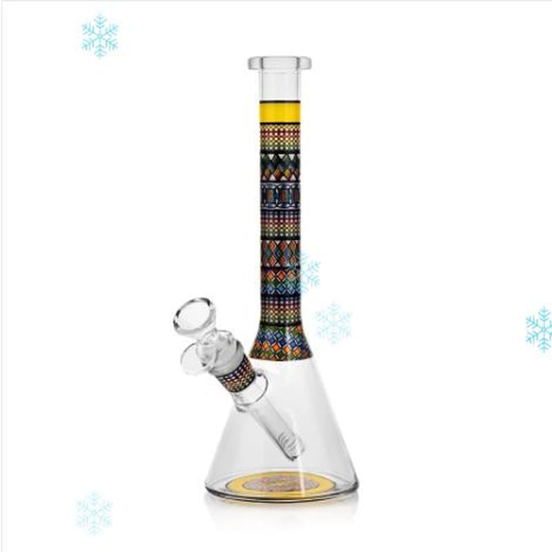 Glass Pipe Water Beaker 2