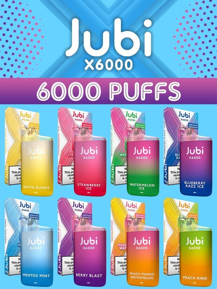 Jubi Bar X6000 Puffs