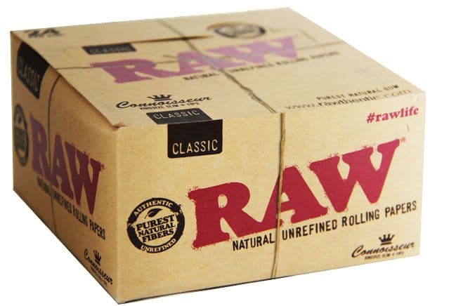 Raw Paper-Classic (15/Box-Artesano-KingSize+Tray+Paper+Tip)