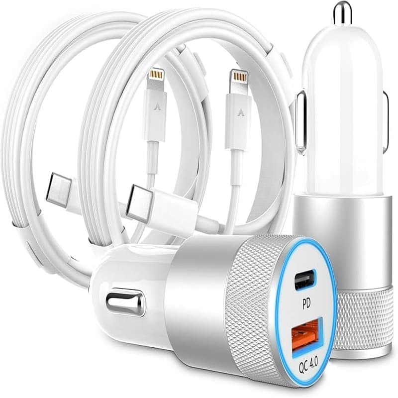 Apple Certified Double Car Charger