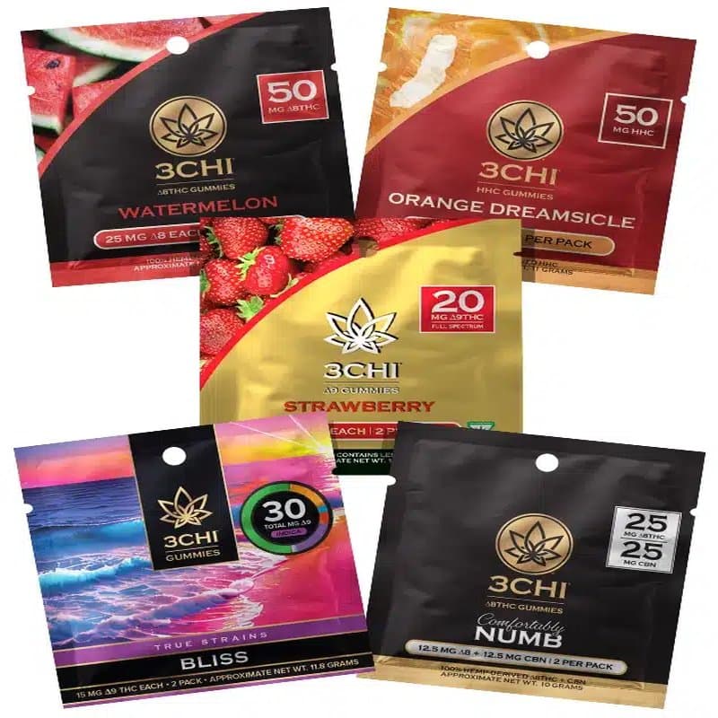3 CHI - THC Gummies