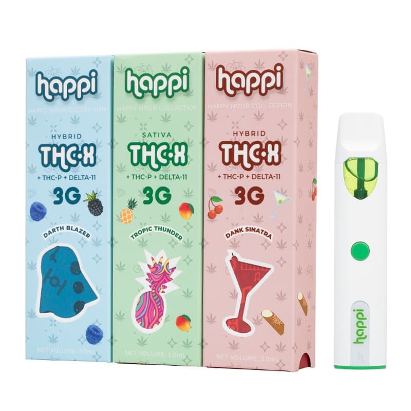 Happi - THCX/THC8 Disposable Vapes