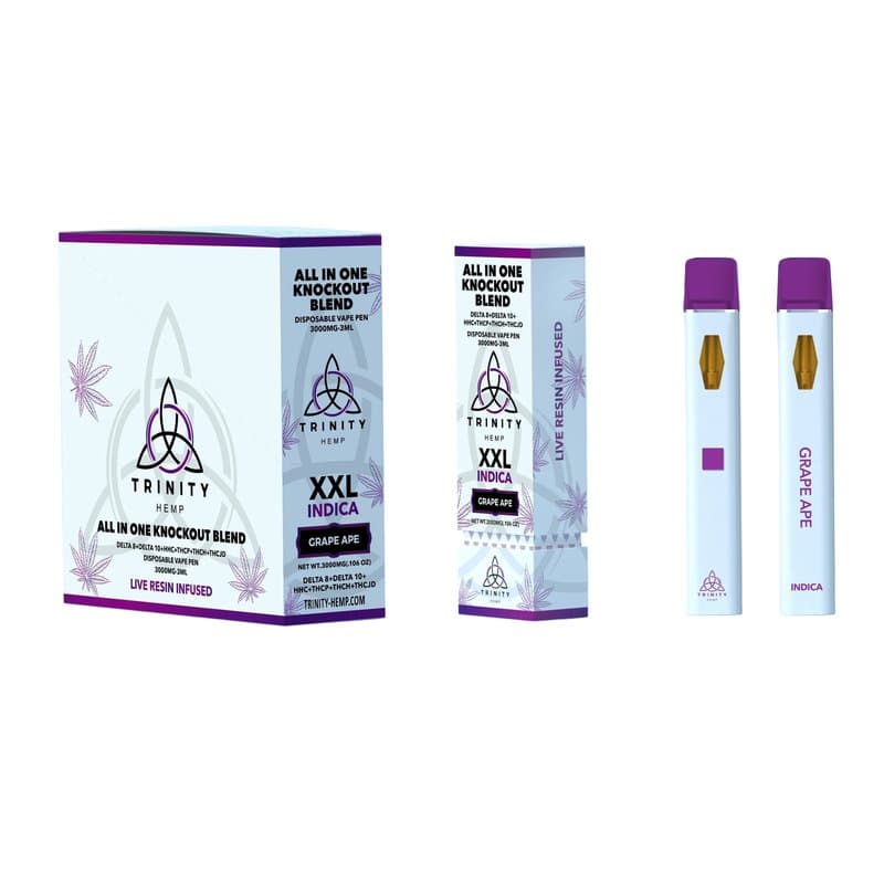 Trinity Hemp - THC Disposable Vape