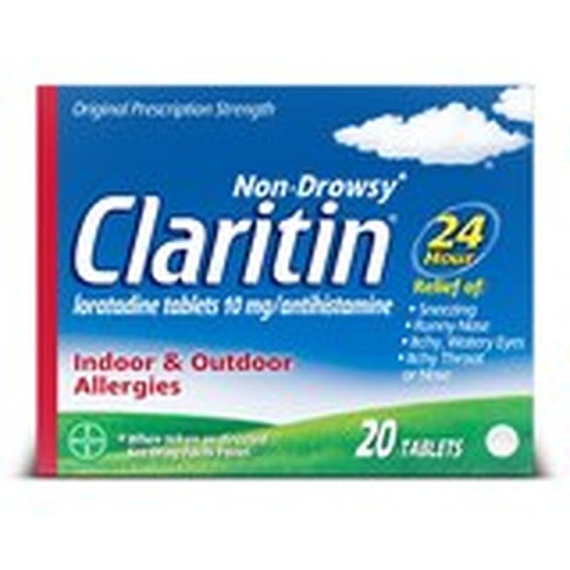 Claritin 24HR Non Drowsy Allergy Relief Tablets, (12x2)