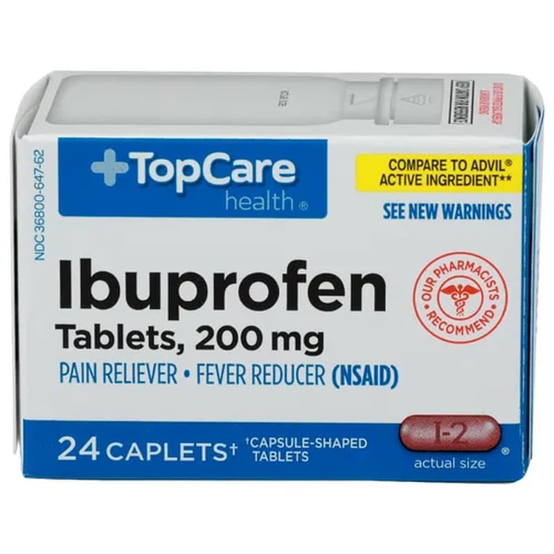 TopCare - Ibuprofen (200 mg x 24 ct)