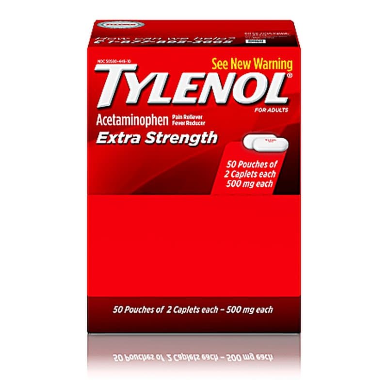 Tylenol Extra Strength Dispensor (25pk)