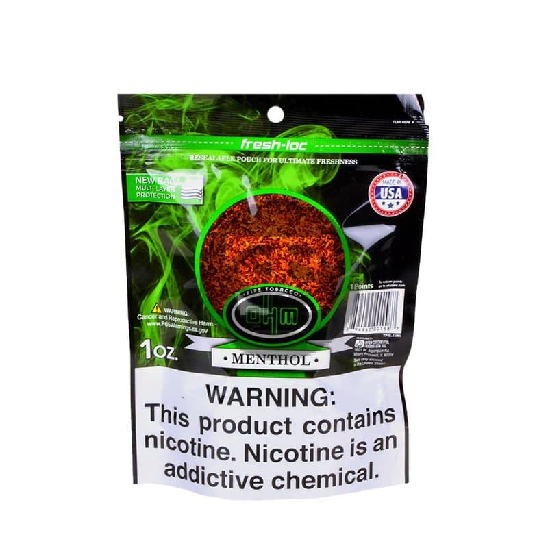 OHM Tobacco - Menthol (1 oz)