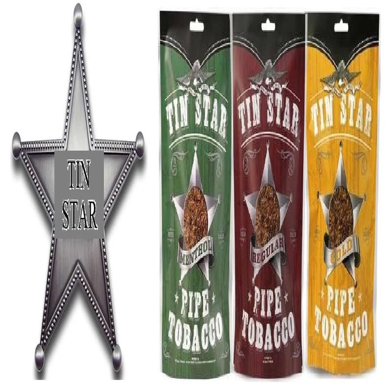 Tin Star Pipe Tobacco (6 oz)