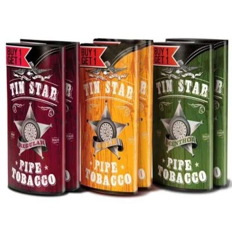 Tin Star Pipe Tobacco - Red (16 oz)