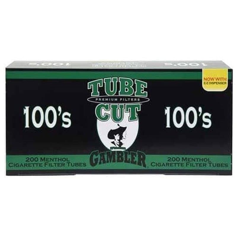 Tube Cut Menthol - Cigarette Filter Tubes