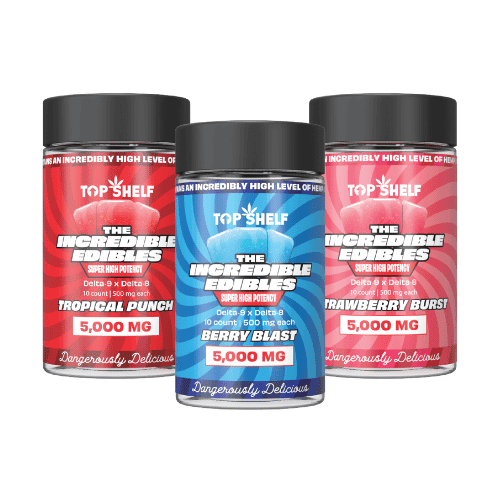 Top Shelf Gummies (Incredible Jar/5000 mg)