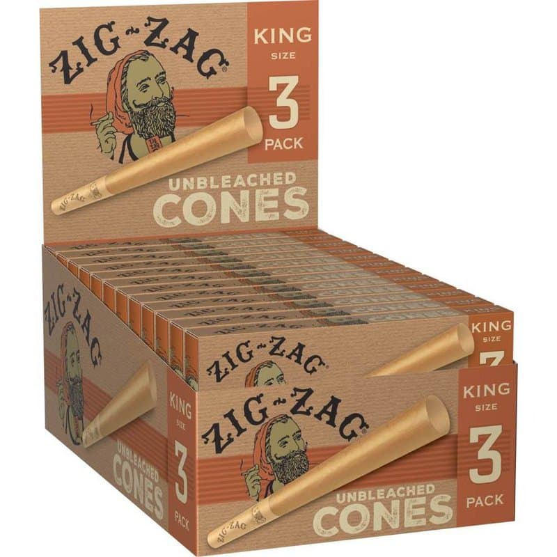 Zig Zag Cone - Unbleached (King)