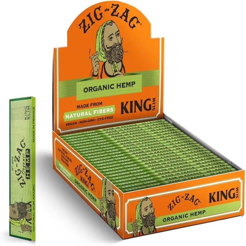 Zig Zag Paper - Organic Hemp (King)